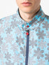 graphic-print bomber jacket